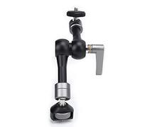 CHEOTIME Bras Magique articulé à Friction réglable de 12,7 cm, Rotation à 360 degrés, Joint à cardan en Alliage, vis 1/4", Bras Magique Universel, Outils de Tournage pour étendre