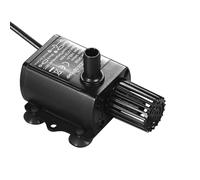 CHEOTIME Brushless Water Pump Aquarium Fountain 9.84ft DC5V 4.8W with Water Flowing Adjustment Function, Ultra Quiet Brushless Motor IP68 USB Interface for Aquarium