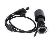 CHEOTIME Caméra judas intelligente, visionneuse de judas de porte 5MP judas de sécurité WiFi 6 Bluetooth APP surveillance vision nocturne audio bidirectionnel boîtier étanche