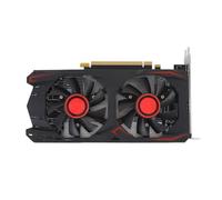 CHEOTIME Carte Graphique de Jeu 550ti 6 Go, Carte vidéo GDDR5 PC 192 Bits, 16x Slot Prend en Charge DVI VGA HD Sortie, PCI Express 2.0 avec Double Ventilateur pour Le Bureau et Le