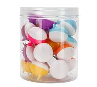 CHEOTIME Cas de l'objectif pour l'œil de Pack 12, conceptions compactes d'animaux Portables compacts coloré Mini Coffre de Rangement Coffret de Remplacement de Remplacement du kit