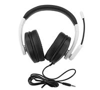 CHEOTIME Casque de Jeu Filaire pour P - S - 5 P4 Switch One 360 PC Écouteurs Supra-Auriculaires à Suppression de Bruit sonore de 3,5 mm avec Micro dissimulé Cache-Oreilles en Cuir