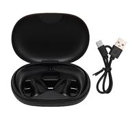 CHEOTIME Casque de Traduction Bluetooth, 144 Langues stéréo, Traduction en Temps réel, avec étui de Chargement pour Android iOS, 3 Modes, Fonction Musique, Batterie Longue durée (Noire)