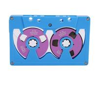 CHEOTIME Cassette Vierge de 50 Minutes, Type I, polarisation Normale, Double Face, Bobine à Bobine, Cassettes Audio Vierges à dicter avec boîte de Rangement pour conférences,