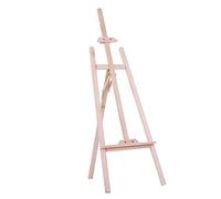 CHEOTIME Chevalet en bois de 59 pouces avec trépied réglable, cadre en A, chevalet d'art en pin de Nouvelle-Zélande, poli avec précision pour la peinture, le signe de mariage, le