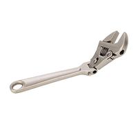 CHEOTIME Clé à cliquet réglable à tête flexible 10", outil de réparation rapide de machine à cliquet pliable multifonctionnel pour les espaces restreints, eau, électricité, réparation de