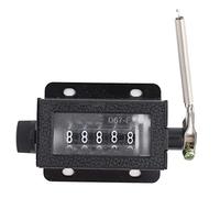 CHEOTIME Compteur mécanique D67 F 0-99999 Compteur manuel à 5 chiffres, Compteur de traction réinitialisable, Compteur de de course manuel, Compteur avec précision, Compteur de