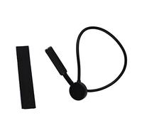 CHEOTIME Contact de micro de guitare, micro de guitare acoustique Plug and Play, transducteur de microphone, instrument universel portable, clip de micro noir pour guitare,