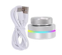 CHEOTIME Contrôleur de bouton personnalisable, bouton de contrôleur multimédia de contrôle de volume USB Bluetooth avec lumière RVB pour station de travail audio numérique multiméd