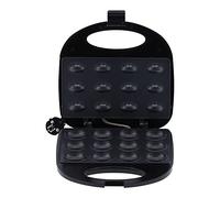 CHEOTIME Cookie Maker 12Hole 750W Maker de noix à double chauffage Presses à biscuits Machine à petit-déjeuner à la noisette pour le petit déjeuner à la maison Cuisine