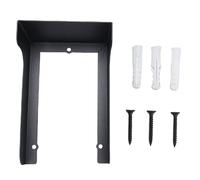 CHEOTIME Couvercle de pluie à porte, couvercle de porte en métal anti-reflets et sonnette résistante à la parole vidéo Couvercle de pluie de porte de porte pour clignotement, etc.