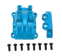 CHEOTIME Couverture de boîte de Vitesses de Voiture RC Aluminium Alloy Metal Différentiel Boître à Bras supérieur pour 1 / 10TT02 / TT02T Modèle de télécommande (Bleu)