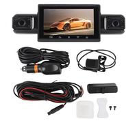 Cheotime Dash Cam, caméra de Voiture d'objectif 4 avec caméra Avant 2K Front 1080p Caméra arrière et enregistreur de Conduite intérieure pour Les preuves d'accident Sécurité de