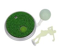 CHEOTIME Décorations de Bureau Lumineuses de Golf, Lampe de Bureau de Golf 3D avec Base magnétique Comprenant Une Mini Balle de Golf, pelouse en Mousse Artificielle pour Les