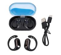 CHEOTIME Écouteurs sans Fil, Ergonomique Glow Night Light Bluetooth Casque, écouteurs stéréo pour Une Tenue Confortable Toute la journée avec étui de Charge (Blau)
