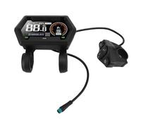 CheoTime Electric Bike LCD Displaym, écran coloré à écran électrique d'électricité Panneau de commande du compteur pour une surveillance sensible sur les promenades de scooter