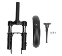 CHEOTIME Electric Scooter Front Suspension Fork, Kit d'absorbeur à Amortisseur en Acier Inoxydable avec Garde-Boue et Support de Pied pour Les Types M365 Pro Pro2 / 1