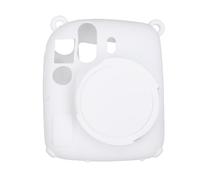 CHEOTIME Étui de Protection en Silicone de caméra, boîtier de Silicone Protecteur pour Mini12 Camera Anti Slip Scratch Thin Sillicone Protecteur Couverture (Blanc)