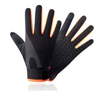 CHEOTIME Gants de Cyclisme, Glants de Glace d'été Absorbant la Protection du Soleil Soleil Gants de Sport extérieur conduisant des Gants d'équitation pour l'alpinisme Randonnée à (XL)