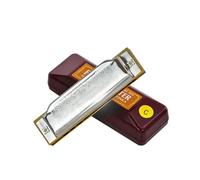 CHEOTIME Harmonica, orgue à bouche à clé C 10 trous avec son clair et lumineux et trous numérotés, instrument d'orgue à bouche pour joueur débutant et professionnel