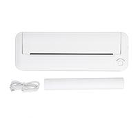 CHEOTIME Imprimante Thermique Portable A4, Machine à Imprimer NS Encre WiFi NS Fil avec Batterie intégrée, Conception Blanche compacte pour la Maison, école