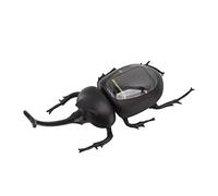 CHEOTIME Jouet d'insectes à énergie Solaire, modèle réaliste de Fausses bouses, Jouet de Robot Solaire à économie d'énergie pour la décoration de la Maison, Cadeau éducatif pour en