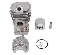 CHEOTIME Kit Cylindre-Piston 41 mm, Joint de Cylindre-Piston, roulement, kit de Reconstruction supérieur pour tronçonneuse CS 4200 CS4200 CS4000, Bouchon de réservoir, Filtre à