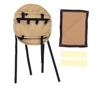 CHEOTIME Kit de Couverture de pneus de Secours RC Car, 1/10 1/12 c en Tissu Oxford avec Autocollants, Accessoires RC pour la Mise à Niveau de la décoration de Camion Drift Crawler