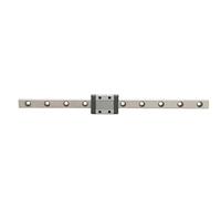 CHEOTIME Kit de guidage de rail linéaire, rails de mouvement linéaire en acier à roulement MTN9, guide coulissant miniature avec bloc coulissant pour machine CNC et imprimante 3D (200mm)