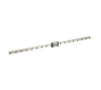 CHEOTIME Kit de guidage de rail linéaire, rails de mouvement linéaire en acier à roulement MTN9, guide coulissant miniature avec bloc coulissant pour machine CNC et imprimante 3D (350mm)