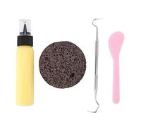 CHEOTIME Kit de Pierres à Choisir et à peler, Pierre apaisante pour réduire Le Stress, kit de Roches Difficiles pour la thérapie de soulagement de l'anxiété, la dermatillomanie,