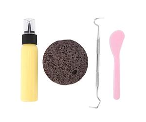 CHEOTIME Kit de Pierres à Choisir et à peler, Pierre apaisante pour réduire Le Stress, kit de Roches Difficiles pour la thérapie de soulagement de l'anxiété, la dermatillomanie,