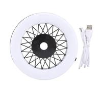 CHEOTIME Lampe LED RVB pour narguilé, lumière Multicolore Magique avec télécommande pour Ensemble de narguilé, Plateau à charbons, 16 Couleurs, lumière LED, Accessoires pour