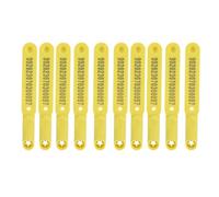 CHEOTIME Livestock Ear Markers, 10PCS 134.2kHz Animal ID Labels with EM4305 Chip, Farm Identification for Goats, Cattle, Sheep