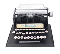 CHEOTIME Machine à écrire Manuelle Vintage, dactylographie mécanique silencieuse Classique à l'ancienne et Fournitures de Bureau pour Taper des Lettres, Accessoires de Bureau