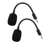 CHEOTIME Microphone de Remplacement, Microme de flèche détachable annulant Compatible avec Blackshark V2 V2 Pro V2 SE Gaming HeadSets, 3,5 mm avec Un Bras Flexible (Noir)
