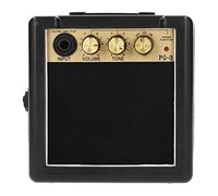 CHEOTIME Mini amplificateur de Guitare, Haut-parleurs de Guitare 3 W, ampli de Guitare électrique Bluetooth avec contrôle du Volume et de la tonalité, Petit ampli Portable pour la