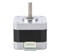 CHEOTIME Moteur pas à pas Nema 17, 42BYG DC 4,0 V, 34 mm de hauteur, 1,8 °, moteur pas à pas pour applications d'imprimante 3D CNC, machine de gravure, impression DIY