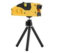 CHEOTIME Outil de ligne de niveau, outil de faisceau de niveau à point croisé standard avec trépied Kit de niveau polyvalent pour armoires suspendues, murs carrel