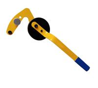 CHEOTIME Outil de redressage de terrasse, cintreuse de planches de terrasse en acier lourd, outil d'installation de terrasse pour projets d'alignement et d'entretien de cadres en