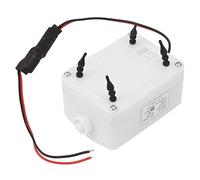 CHEOTIME Pompe à air électrique, DC 12 V 4,5 W, gonfleur à Faible Bruit 7,5 L/Min ZYA680, Mini Pompe à air pour système de Refroidissement par oxygénation d'aquarium et Petits