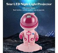 CHEOTIME Projecteur d'astronaute de Galaxie, projecteur de veilleuse LED d'étoile USB, Lampe de projecteur d'étoile d'astronaute, lumière de Galaxie pour la décoration de Chambre d (Pink)