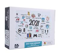 CHEOTIME Puzzles pour Adultes 1000 pièces, Puzzles Memorial Time 2021, Puzzle pour Adultes, Jeux éducatifs Amusants ou Jouets pour Amis âgés 76,2 x 50,8 cm