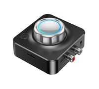 CHEOTIME Récepteur Bluetooth Adaptateur Bluetooth Compact Pilote de Lecteur MP3 Aucun Conception 5 V avec Lecture Aux pour Utilisation stéréo de Voiture et Audio Domestique
