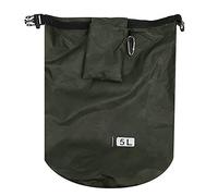 CHEOTIME Sac étanche étanche, Sac Sec léger pour l'extérieur, Sacs secs flottants et légers, Sac Sec en Baril Pliable en PVC, Sacs de Rangement, Sacs de Transport, Camping (5L)