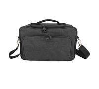 CHEOTIME Sac pour pédale d'effets, étui de transport rembourré de 10 mm, sac multi-effets avec tissu cationique et bandoulière pour guitaristes et utilisation en voyage (S)