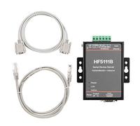 CHEOTIME Serveur série HF5111B, Module Ethernet 3 en 1 RS232/485/422 vers RJ45, Transmission Transparente bidirectionnelle, adapté à l'acquisition de données, Surveillance