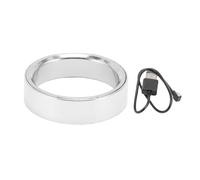 CHEOTIME Smart Ring Fitness Tracker, Acier Inoxydable IP68 Activité résistante à l'eau avec Application pour Hommes Femmes, Modes Multiples (9)
