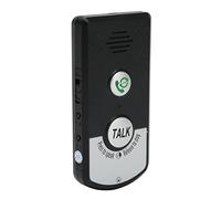 CHEOTIME Sonnette d'interphone sans fil pour salle de omicile, système de communication domestique étanche IP54, portée 1000 m, sonnette vocale longue distance pour hôtel