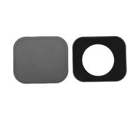 CHEOTIME Squarelenshood, Alliage d'aluminium 37 mmlenshood camealenscap avec vis dans la Photographie, Protection Contre l'objectif et clarté de l'image